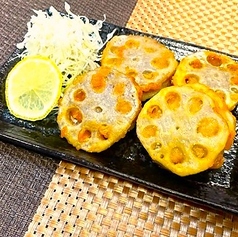 れんこんはさみ揚げ
