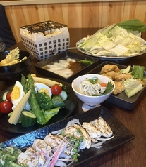 ふぐと鉄板焼ガブ飲み食堂のコース写真