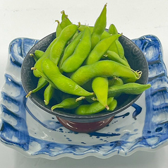 あつあつの枝豆