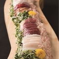 料理メニュー写真 日本一の肉刺し盛り合わせ