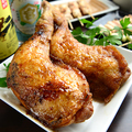 料理メニュー写真&nbsp;地鶏のもも焼