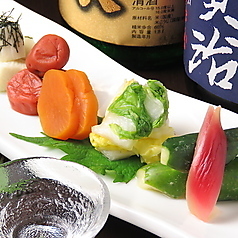 漬物盛り合わせ