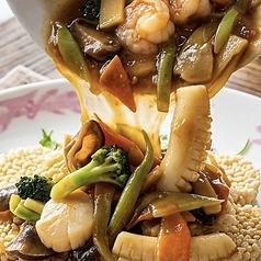 海鮮おこげ