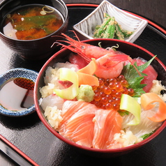 【ランチメニュー】海鮮丼セット