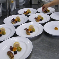 La cuisine 槐 えんじゅ 彦根フレンチ鉄板焼のコース写真