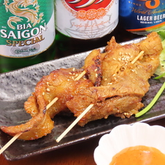 ベトナム風豚バラ串(2本)