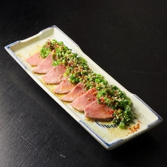 低温調理タン刺し