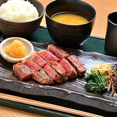 生姜焼き定食/特選サーロインステーキ定食