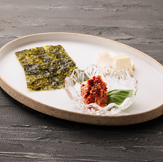 チャンジャクリームチーズ