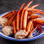 蟹本来の旨味を味わえる本ズワイをいくらでもお召し上がり下さい！