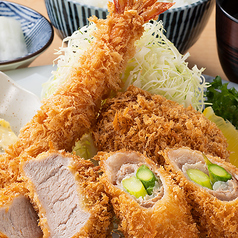 4種ミックスフライ定食