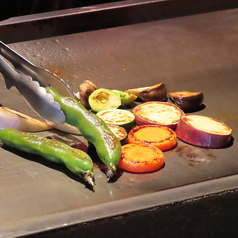 旬の焼き野菜全種類盛り合わせ