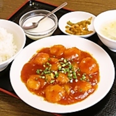 【定食】 エビチリソース