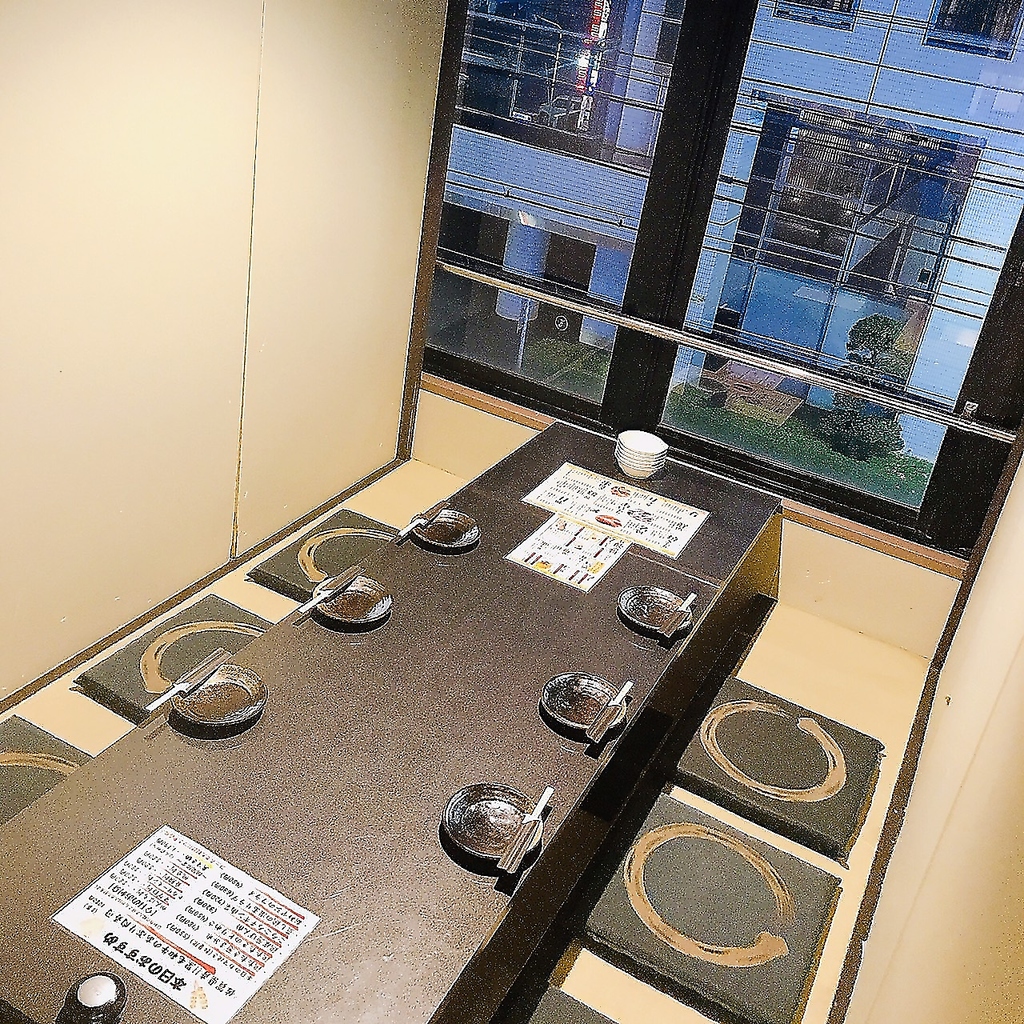 6～8名様でご利用いただける完全個室も充実◎掘りごたつでゆったり♪刈谷駅近くでご宴会なら当店へ！