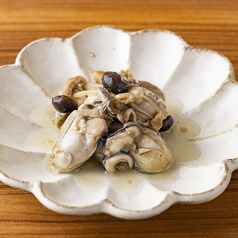 牡蠣のコンフィ