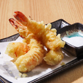 料理メニュー写真&nbsp;ぷりぷり海老天ぷら