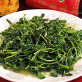 料理メニュー写真 中国野菜とカニ肉の煮込み/空芯菜炒め/豆苗の炒め