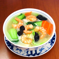 海老つゆそば 塩味