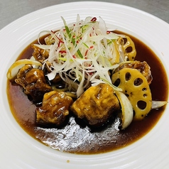 黒酢酢豚