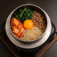 ビビンバ風釜飯