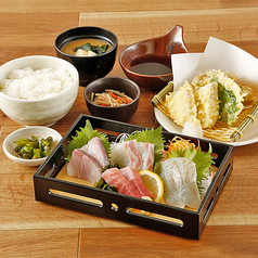 刺身・天ぷら定食