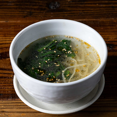 野菜わかめスープ