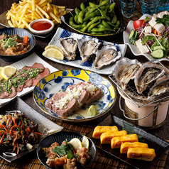 全席扉付き完全個室　3時間飲み放題　牛タン×朝採れ鮮魚や新鮮牡蠣　波遊新橋店特集写真1