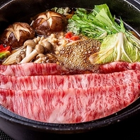 極上佐賀牛のしゃぶしゃぶorすき焼き鍋