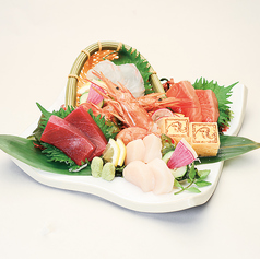 旬の刺身盛合せ 1人前