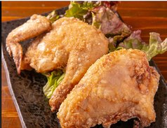 骨付き鶏塩唐揚げ（半身）