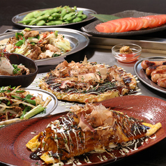 ボリュームありのコース料理!