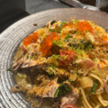 料理メニュー写真 上村家のある日のパスタ（仕入れによって変わります！）