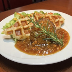  ハンバーグクロッフル（単品）