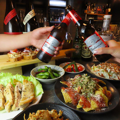 COZYの飲み放題付きコースプランは4000円(税込)～◎