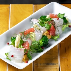 鮮魚のカルパッチョ