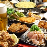 創業以来愛され続ける熟成皮たれ焼き＆手羽唐☆飲み放題付き5000円～！