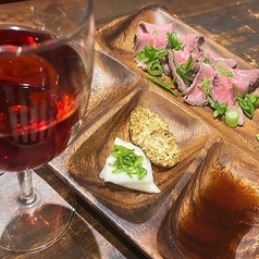 ローストビーフちょいのみプレート（京都和牛）