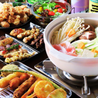飲み会や宴会などシーンに応じて選べるコース