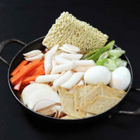 アツアツのトッポギ鍋