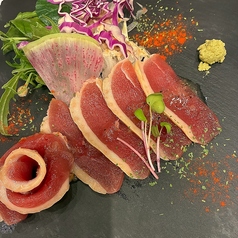 鴨ロースのわさび添え