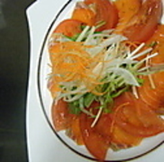 サーモンのカルパッチョ