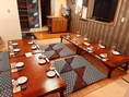 15名様からの個室お子様連れに人気のお部屋。お子様用の椅子やお食事メニューもございます。