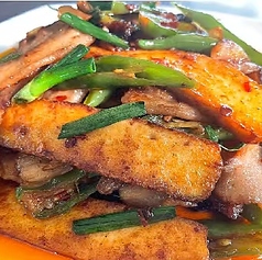 豚バラの中華炒め