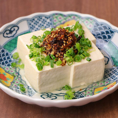 冷奴サクサク醤油