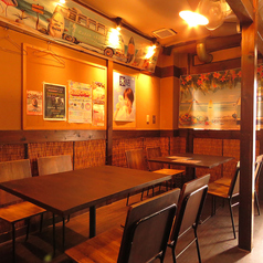 6名がけテーブル席ご用意いたしております。