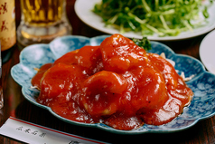大エビのチリソース