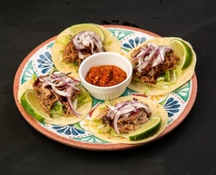 タコス×アメリカン（プルドポーク）