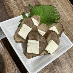 いぶりがっこクリームチーズ