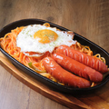 料理メニュー写真&nbsp;鉄板ナポリタン
