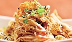 白菜のごまダレかけ/腸詰/鶏皮ポン酢/バンバンジー/鶏なんこつ唐揚げ 各
